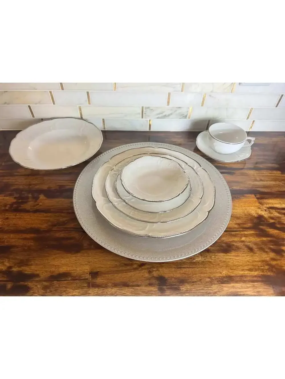 Vintage 1954 Rosenthal Sanssouci 7-pc Service for 1